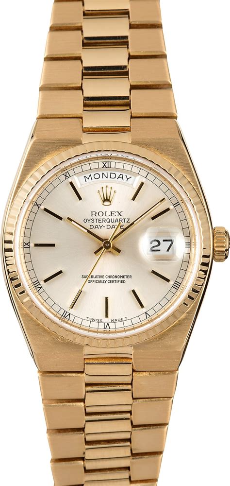 rolex day date oyster quartz 19018.